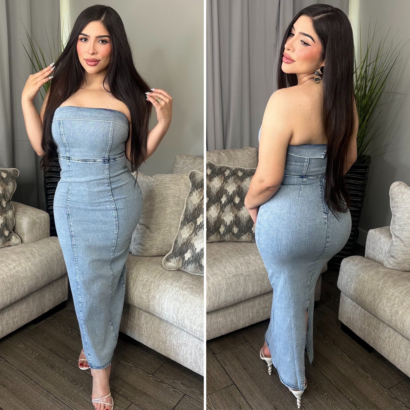 Yvette Denim Dress