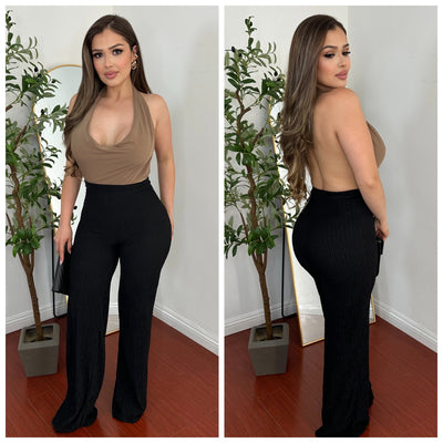 Quinta Pants - (BLACK)