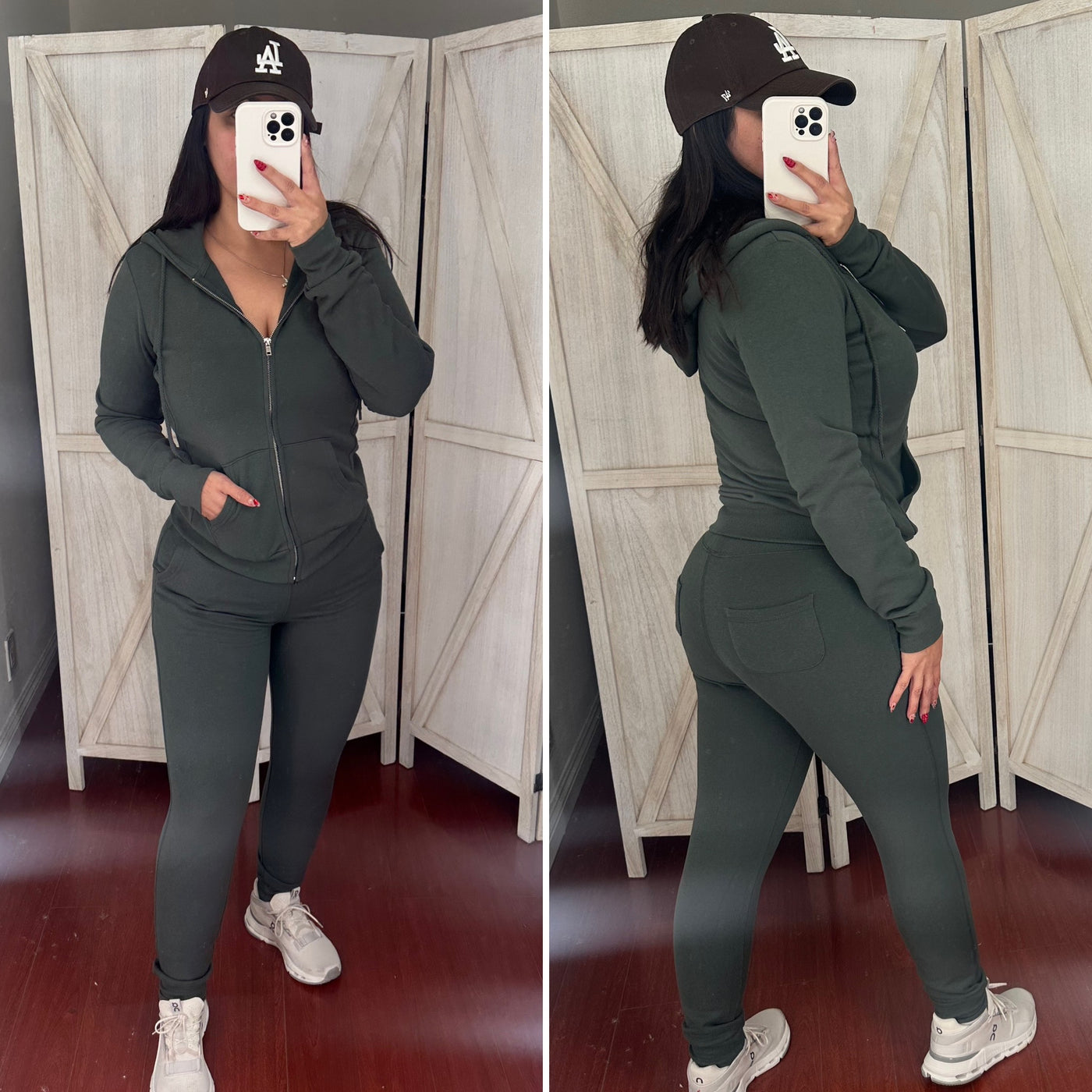 GERA Pant Set - (MILITARY GREEN)