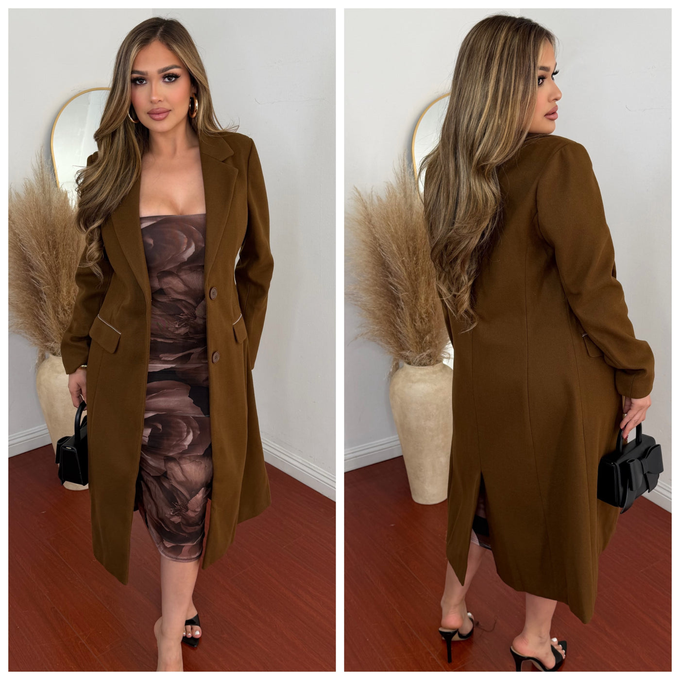 Brooklyn Coat - (CAMEL)