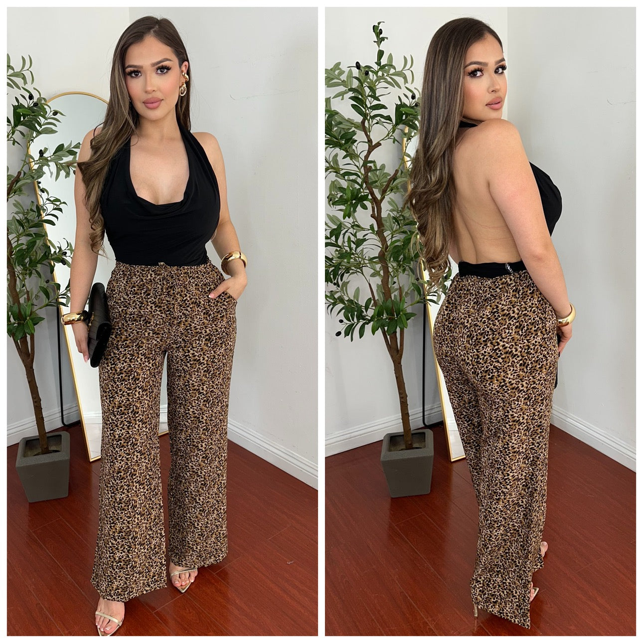 BRILLI LEOPARD BOTTOMS