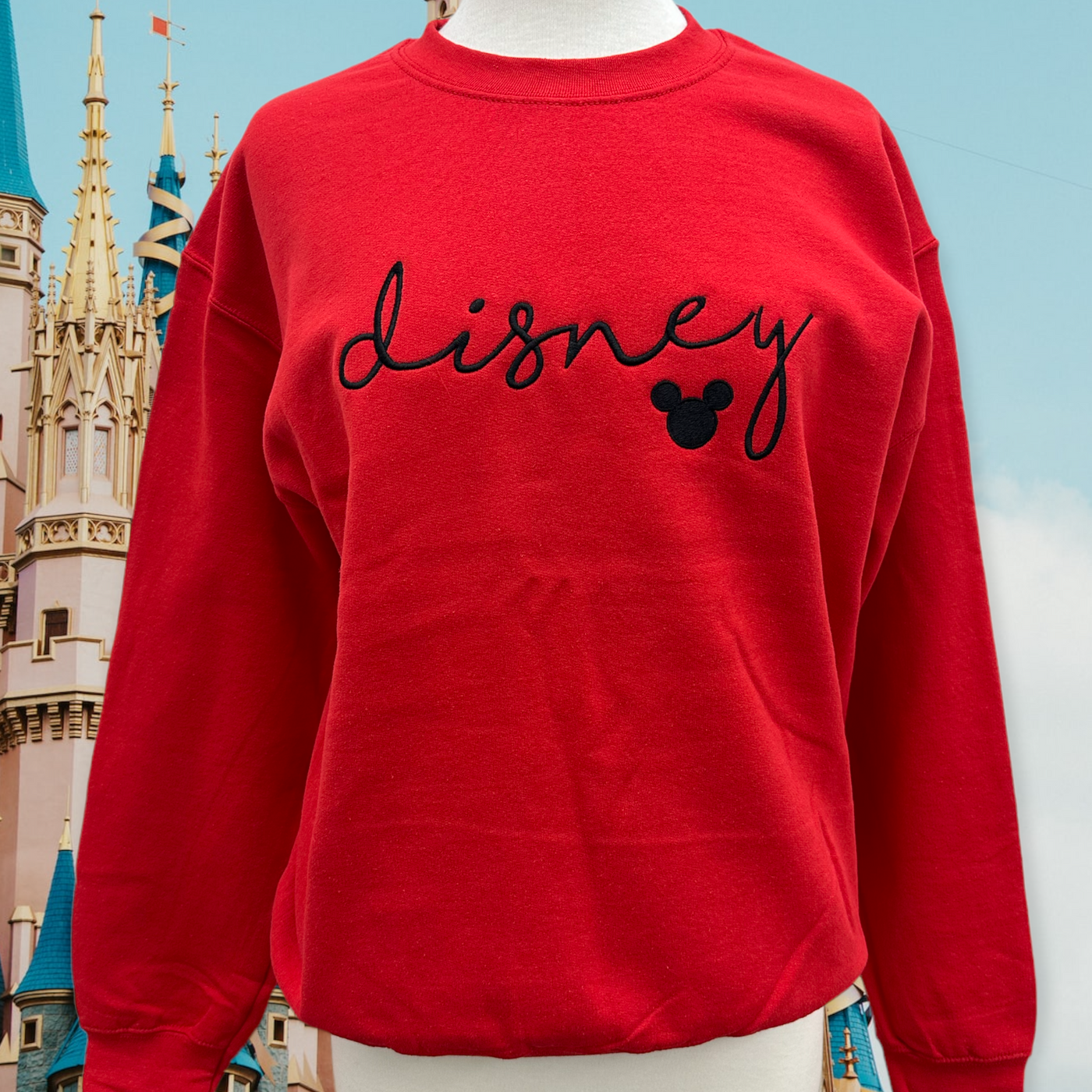 MAGIC KEY Crewneck - (RED)